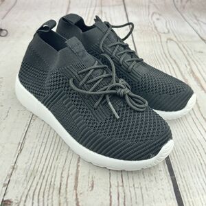 Boys Girls Sneakers Lightweight Breathable Strap Running Shoes Big Kids Size 2